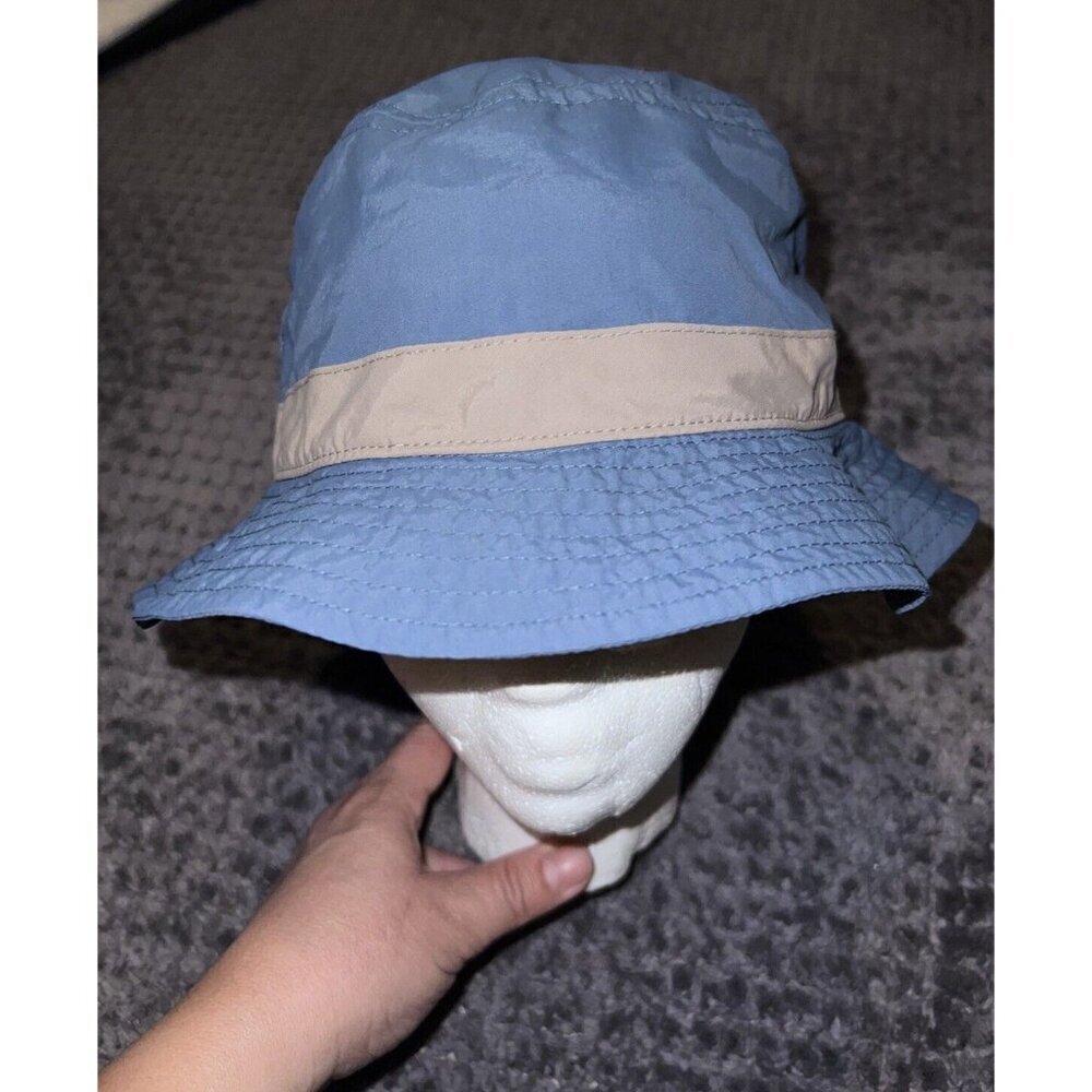 MOUNTAIN HARDWEAR Womens Blue Sun Hiking Outdoors Bucket Hat Sz L - Picture 2 of 8